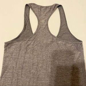 Grey Lululemon tank top